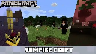 VAMPIRE CRAFT | Vampire Addon for Minecraft Bedrock 1.20+