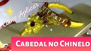Como Aplicar Cabedal no Chinelo