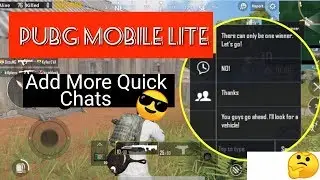 HOW To Add More Voice Commands In PUBG Mobile Lite