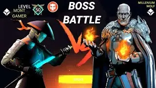 shadow fight 3 Level - 49 Boss Milleuium Wolf