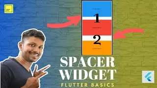 Spacer Widget in Flutter | Flutter Widget in 3 Minute | Flutter App Development
