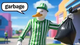 Fortnite legend takes the trash out... AGAIN 😱
