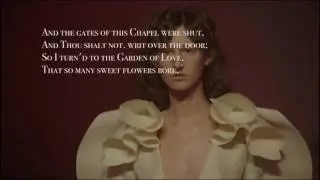 Florence Welch reading The Garden Of Love (poem by William Blake) - Gucci - Spring Summer 2017