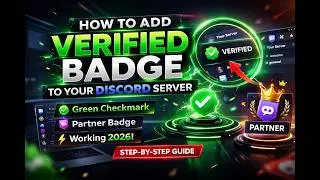SCRIPT: How To Add VERIFIED & PARTNER Badge To Your Discord Server (2026)