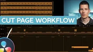DaVinci Resolve 18  | Cut Page smart and fast editing (Magnetic Timeline)
