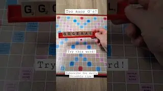 This word uses 3 G's (best Scrabble words)