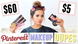 Pinterest Makeup Dupes Tested!