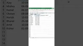 Calculate Age in Excel | Get the AGE in Years from Date Of Birth in Excel | Age Calculator 