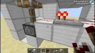 Minecraft механизмы #4 скрытый проход в полу