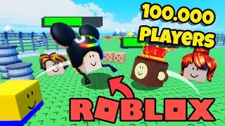I Made a Roblox Game With 100.000 Players