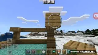 Строю двух этажный дом в Minecraft
