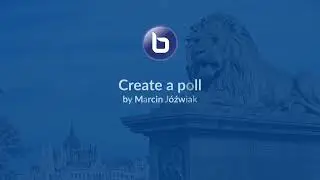 BigBlueButton Tutorial #3: Create a poll