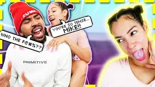 CALLING MY BOYFRIEND, MY *EX's* NAME FOR 24hrs!! | The Family Project