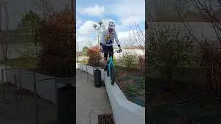 ça c'est de la ligne qui fait peur... (le taux de précision était trés élevée) #Sreettrial #vtt