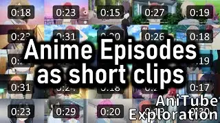 Full anime episodes are being uploaded as short clips and channels are getting away with it