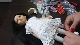 Распаковка новой обуви - для куклы Паола Рейна Paola Reina doll outfit 11.08.22