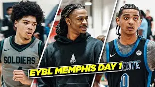 Ja Morant PULLED UP! | Tyran Stokes RETURNS | Beckham Black Goes OFF + More | EYBL Memphis Day 1