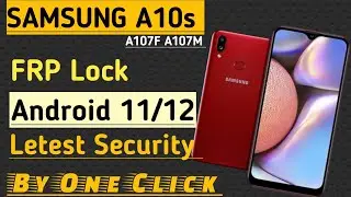 Samsung A10s FRP Lock Gmail account Lock 🔒 Android 11/12 Letest Security 2023 Done By One Click