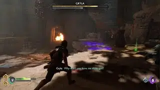 God of War Ragnarök_fight with  Gryla
