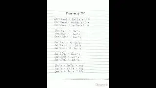 Class 12 notes| Inverse trigonometric function all formula list | maths handwritten notes | CBSE JEE