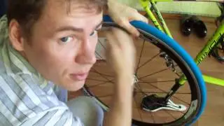 Смена покрышки на трейнерную - Часть 3
