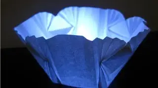 Origami Scalloped Bowl Tutorial (Tim Rickman)