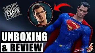 Hot Toys Superman Justice League Unboxing and Review