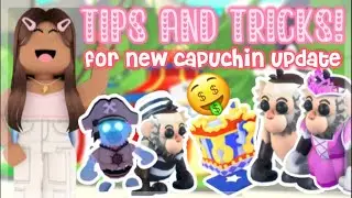 Tips and Tricks for the new CAPUCHIN FAIRGROUND update in adopt me! 🙉💗💸