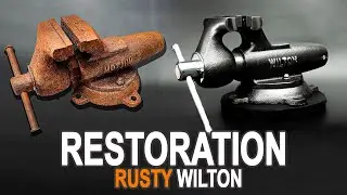 Renew old rusty Wilton vise - Restoration Lover
