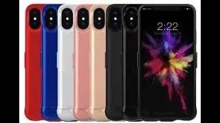 Чехол зарядка для iPhone X 5200 mah Black iPhone 10 Power Charge