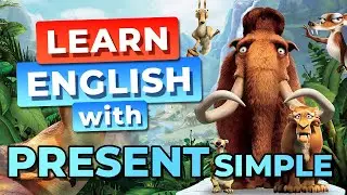 PRESENTE SIMPLE en Inglés en la Era de Hielo (Nivel 1) - Aprende Inglés con Ice Age