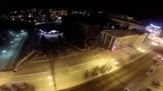 Новогодняя площадь Курган 2016 2017
