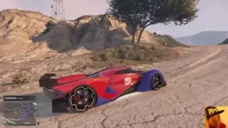 El Nuevo Carro que salio en GTA V online se llama  X80 proto