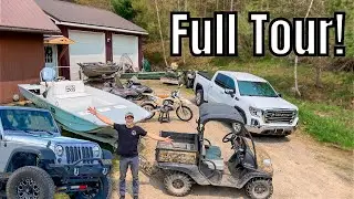 FULL TOUR OF 21 YEAR OLDS VEHICLE COLLECTION!