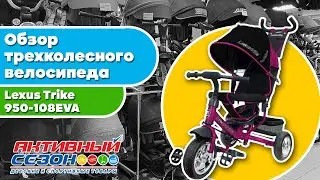 Обзор трехколесного велосипеда Lexus Trike 950-108EVA
