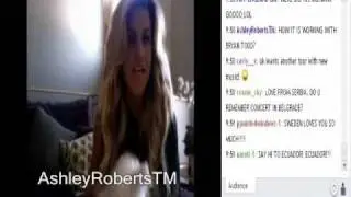 PART1: FULL Ashley Roberts USTREAM 22.11.2010 PART 1