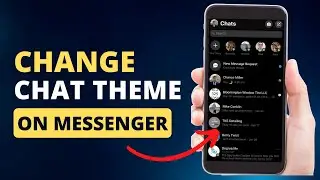 How To Change Chat Theme In Messenger | Change The Background In Facebook Messenger Chat 2023