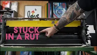 I've been stuck in a rut!