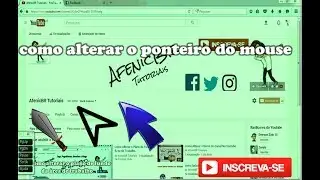 Como Alterar o Ponteiro Do Mouse.