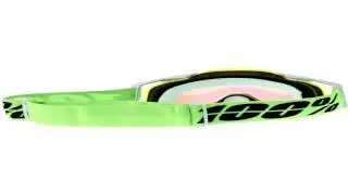 100% RACECRAFT Goggles Solar Mirror Gold Lens One Size