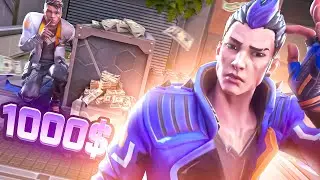 $1000 Extreme Hide and Seek! | Valorant Fracture