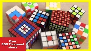 Rubik's Cube Patterns 3x3, 4x4 and up