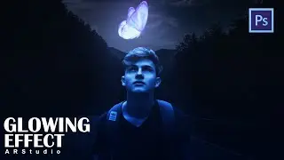 Butterfly Glow Effect - Photoshop Tutorial | Glowing Effect | ARStudio | 2022