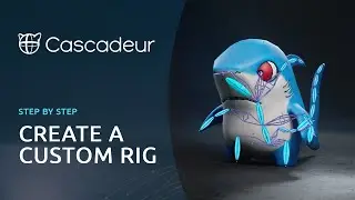 Create a Custom Rig for a Cartoon Character in Cascadeur