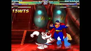 MUGEN Request: Dudley Puppy & Rukia Vs Superman & Homero