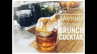 Morning Old Fashioned Cocktail Recipe | Caroline on Crack