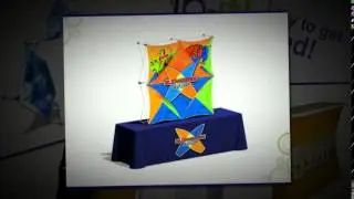 X-Snap Fabric Display from EXHIB-IT!