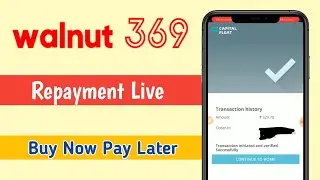 How to Repay Walnut 369 BNPL | Walnut 369 BNPL | TGF