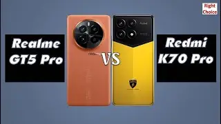 Realme GT5 Pro vs Xiaomi Redmi K70 Pro