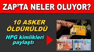 What's going on in Zap? Hepege shared those soldier IDs, why is the Turkish Armed Forces silent?